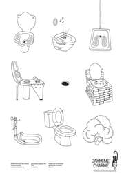 Cover von Plakate 'Darm mit Charme' - Toiletten aller Welt