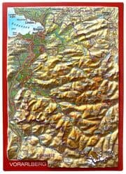 Cover von Reliefpostkarte Vorarlberg