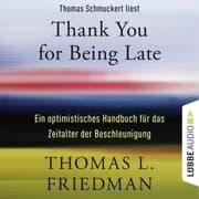 Cover von Thank You for Being Late