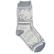 Cover von Sebastian Fitzek-Socken 'Das Kalendermädchen' Größe 36-41