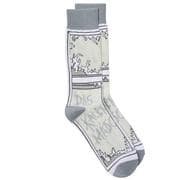 Cover von Sebastian Fitzek-Socken 'Das Kalendermädchen' Größe 41-46