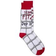 Cover von Sebastian Fitzek-Socken 'Der Insasse' Größe 41-46