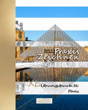 Cover von Praxis Zeichnen - XL Übungsbuch 31: Paris