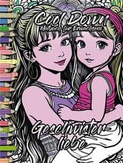 Cover von Cool Down - Malbuch für Erwachsene: Geschwisterliebe
