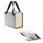 Cover von LexSKIN Einband Gr.L Silber-Grau