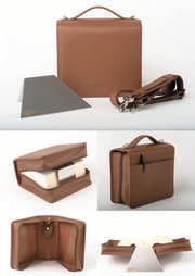Cover von SartoriusSKIN Puro Tasche Gr.L Cognac-Beige