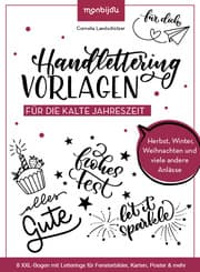 Cover von Handlettering-Vorlagen für die kalte Jahreszeit