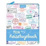 Cover von Mein Reise-Tagebuch - Eintragbuch mit Reißverschluss