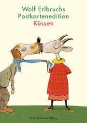 Cover von Wolf Erlbruchs Postkartenedition Küssen
