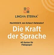 Cover von Die Kraft der Sprache - 40 Karten für Pädagogen und Pädagoginnen