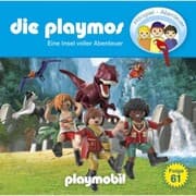 Cover von Die Playmos - Das Original Playmobil Hörspiel, Folge 61: Eine Insel voller Abenteuer