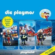 Cover von Die Playmos - Das Original Playmobil Hörspiel, Die große Feuerwehr-Box, Folgen 42,57,62