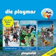 Cover von Die Playmos - Das Original Playmobil Hörspiel, Die 2. große Ritter-Box, Folgen 24,45,55