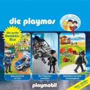 Cover von Die große Detektiv-Box - Das Original Playmobil Hörspiel, Folgen 46,66,73