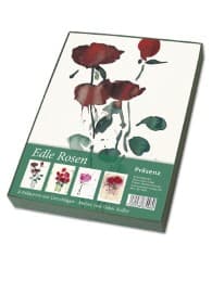 Cover von Grußkarten 'Edle Rosen'