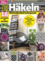 Cover von simply kreativ - Fair Isle Häkeln