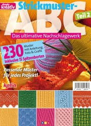 Cover von simply kreativ Sonderheft Strickmuster-ABC 2