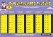Cover von PRESSOGRAM Zaubertafel - Zahlenreihe bis 1000/Grundschule Klasse 3