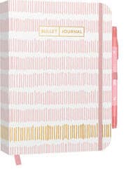 Cover von Bullet Journal Stripes pink