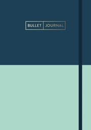 Cover von Bullet Journal Mint/Blue mit Stift