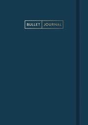 Cover von Bullet Journal Deep Blue mit Stift