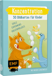 Cover von Konzentration - 30 Bildkarten für Kinder im Kindergarten- und Vorschulalter