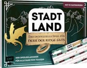 Cover von Stadt, Land, das inoffizielle Spiel für Herr der Ringe-Fans - Der Spieleklassiker für alle Fans von Tolkien