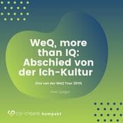 Cover von WeQ, More Than IQ - Abschied von der Ich-Kultur (live von der WeQ Tour 2019)