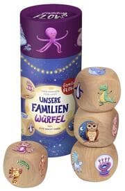 Cover von FamilyFlow. Unsere Familien-Würfel zum Gute-Nacht-Sagen