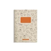 Cover von matabooks - A5 Notizheft aus Graspapier - Maya Farbe: Carrot