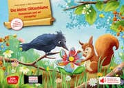 Cover von Die kleine Glitzerblume. Gemeinsam sind wir einzigartig! Eine Geschichte mit Rabe und Eichhörnchen. Kamishibai Bildkartenset