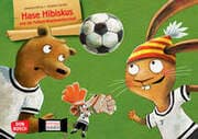 Cover von Hase Hibiskus und die Fußball-Waldmeisterschaft. Kamishibai Bildkartenset