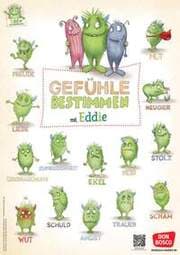 Cover von Das große Gefühle-Bestimmungsposter mit Eddie (dem Gefühlemonster)