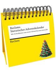Cover von Reclams literarischer Adventskalender. Mit 31 Postkarten vom ersten Advent bis zum neuen Jahr
