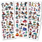Cover von 150 hautfreundliche Kindertattoos - Thema: Piratenabenteuer