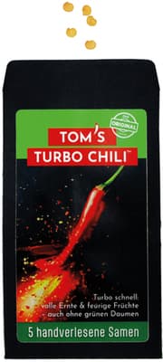Cover von Tom's Turbo Chili - NUR Samen