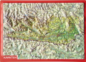 Cover von Reliefpostkarte Kärnten