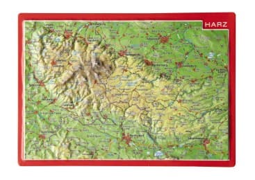 Cover von Reliefpostkarte Harz