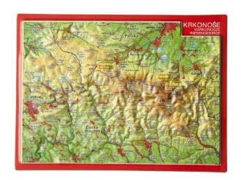 Cover von Reliefpostkarte Krkonose/Karkonosze/Riesengebirge