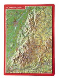 Cover von Reliefpostkarte Schwarzwald