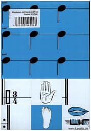 Cover von Rhythmus mit Hand und Fuß - Startset 3/4-Takt