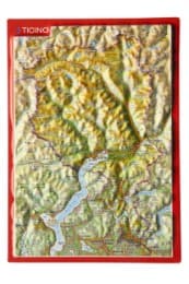 Cover von Reliefpostkarte Tessin/Ticino