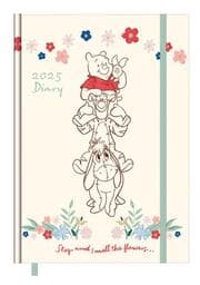 Cover von Pyramid - Winnie the Pooh 2025 A5 Diary 14,8x21cm, Kinder- und Jugendkalender, täglicher Organizer für Büro & Schule