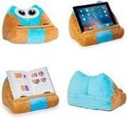 Cover von Bookmonster Eule - Lesekissen für Bücher und Tablets