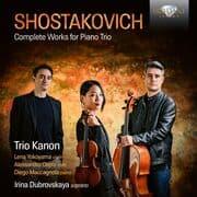 Cover von Shostalovich Complete Works for Piano Trio