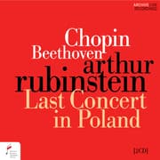 Cover von Artur Rubinstein Last Concert in Poland