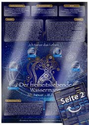Cover von Sternzeichen Geschenk [Wassermann]