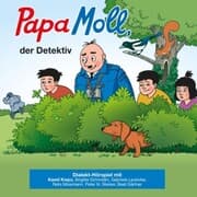 Cover von Papa Moll, der Detektiv
