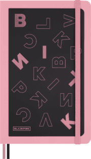 Cover von Moleskine X BLACKPINK 18 Monate Wochen-Notizkalender L/A5 2026/2027