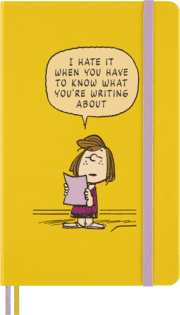 Cover von Notizbuch Peanuts Patty Orange